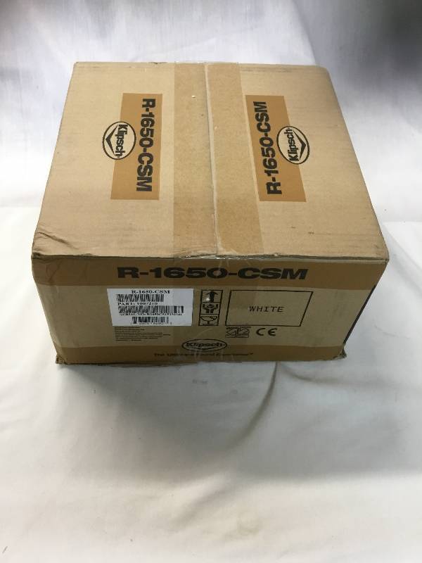 lot 82 image: 1 NEW - In - Ceiling Loudspeaker - R-1650-CSM  - Klipsch