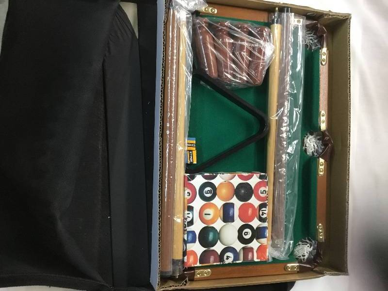 lot 101 image: NEW Chivas Regal - Mini Billiard set with Carrying Bag