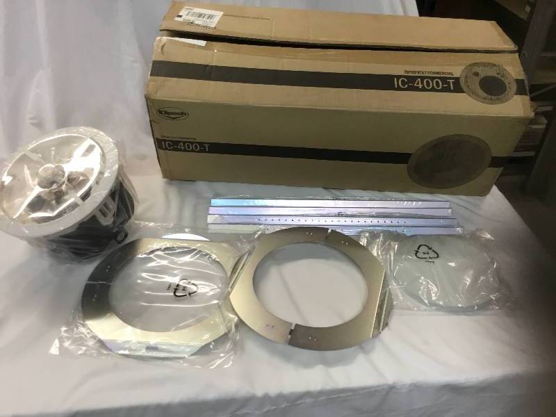 lot 122 image: IC - 400 - T   -  One Speaker  - 70100 Volt Ceiling Loudspeaker - Klipsch