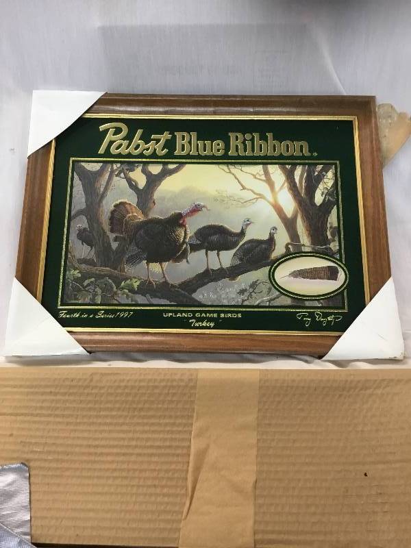 lot 146 image: Pabst Blue Ribbon Beer - Up land Game Birds - Turkey - 1997