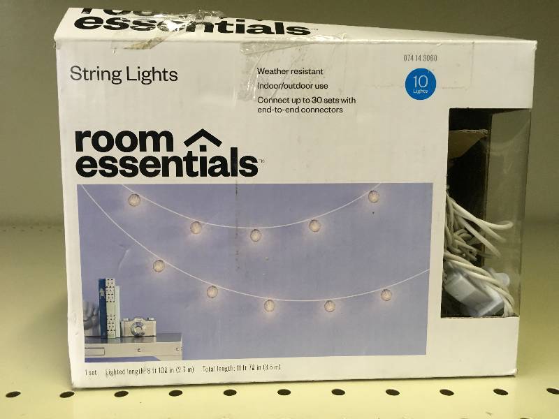 Room Essentials String Lights May Overstocks And Shelf