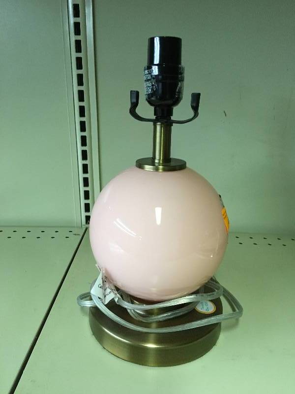 GLASS TABLE LAMP BASE