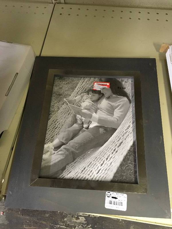8X10 GREY PICTURE FRAME