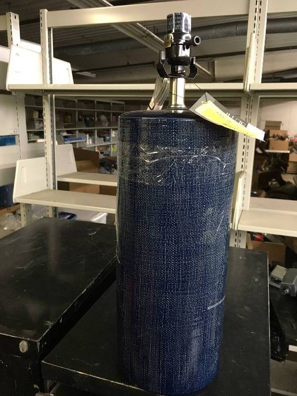 LINEN TEXTURE LAMP BASE