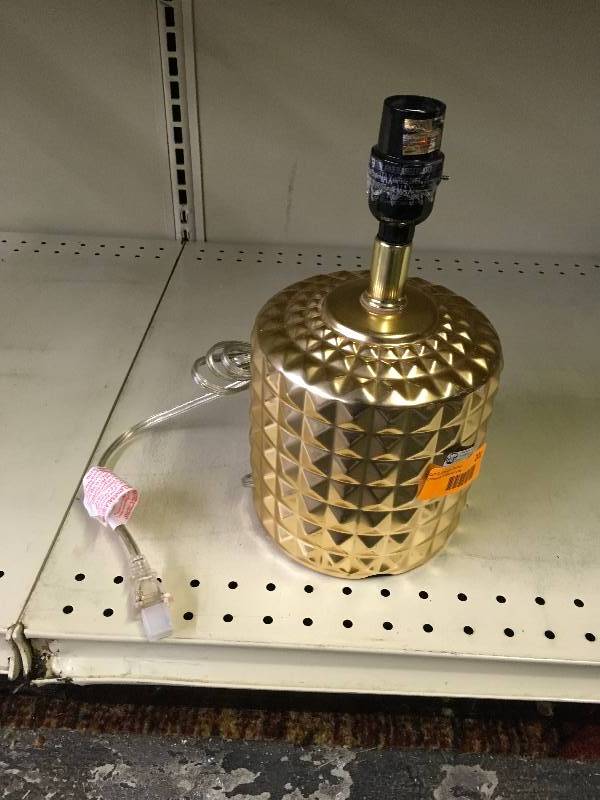 COLD COLOR TABLE LAMP BASE