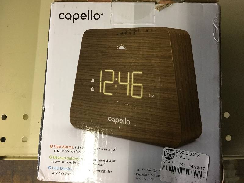 CAPELLO DIGITAL MANTEL CLOCK