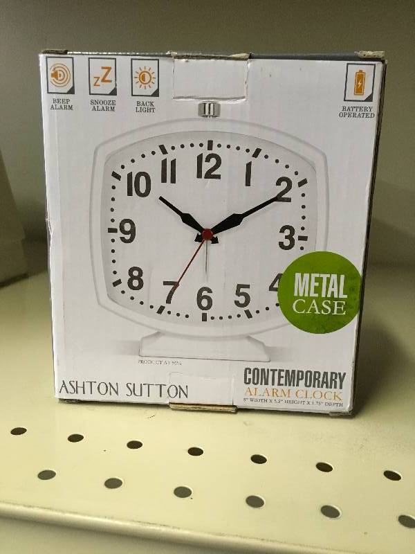 CONTEMPORARY ALARM CLOCK