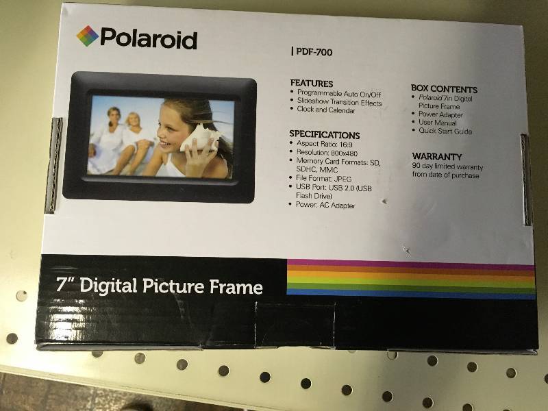 POLAROID DIGITAL PICTURE FRAME