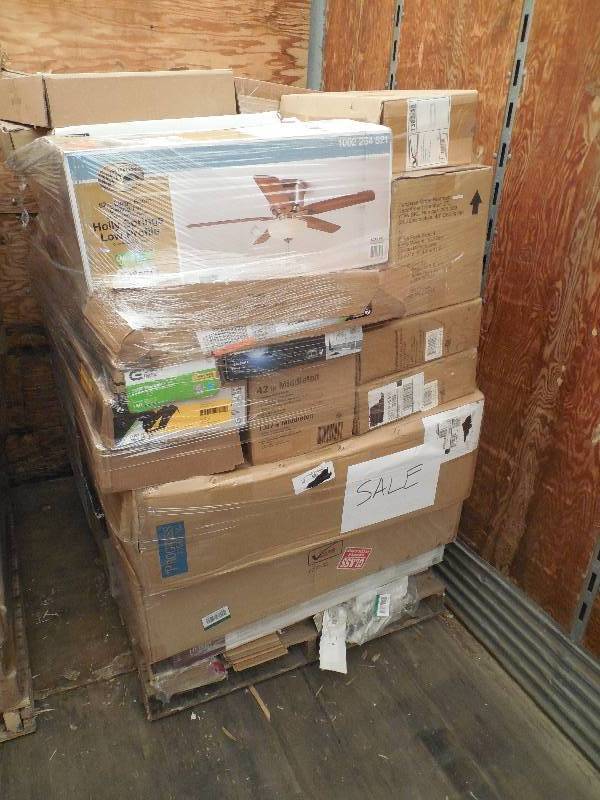 PALLET LOT OF GENERAL MERCHANDISE AND TOOLS