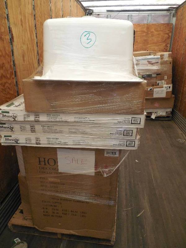 PALLET LOT OF GENERAL MERCHANDISE AND HOME GOODS