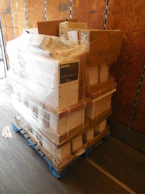 PALLET LOT OF  NEW TOILET TANKS.