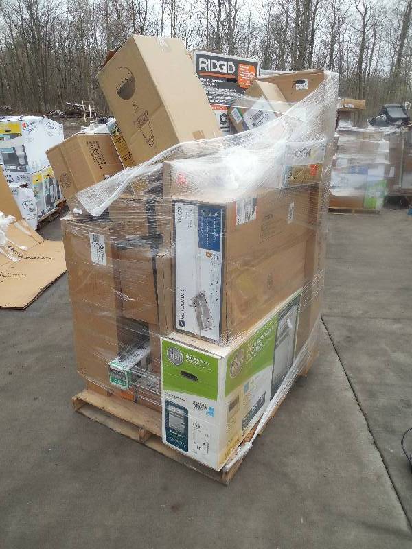 PALLET LOT OF GENERAL MERCHANDISE AND HOME GOODS