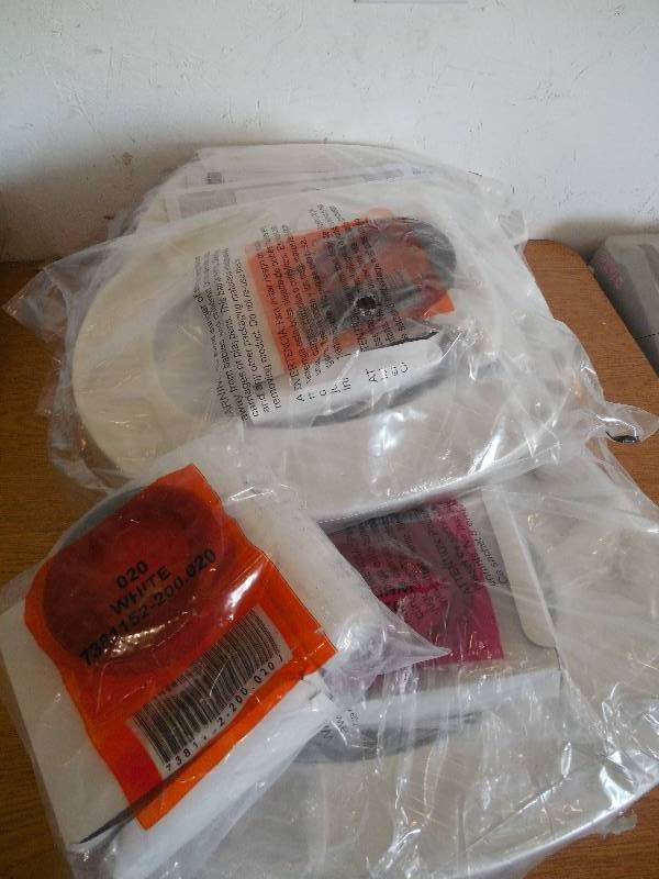(3) TOILET SEATS AND INSTALLATION KITS - NEW