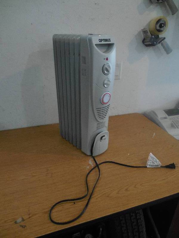 Optimus Oil-Filled Radiator Heater