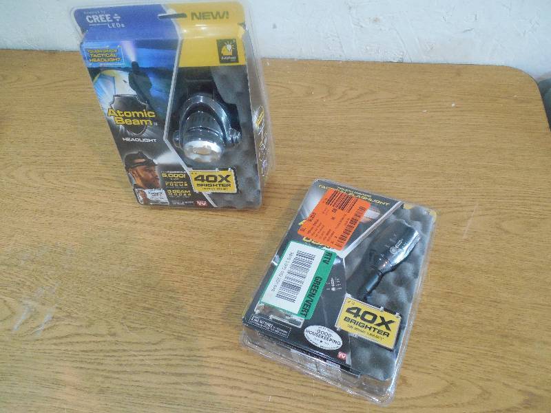FLASHLIGHT & HEAD LAMP LOT