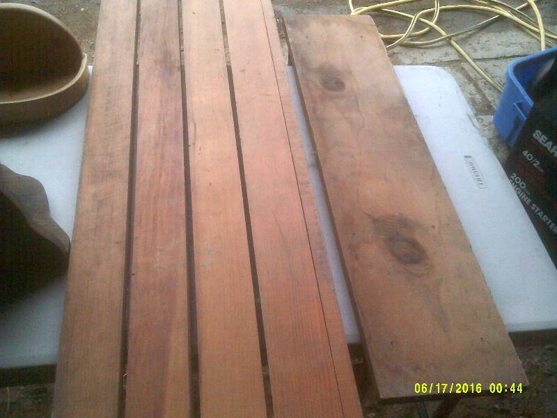 lot 47 image: WALL SHELVES ALL WOOD