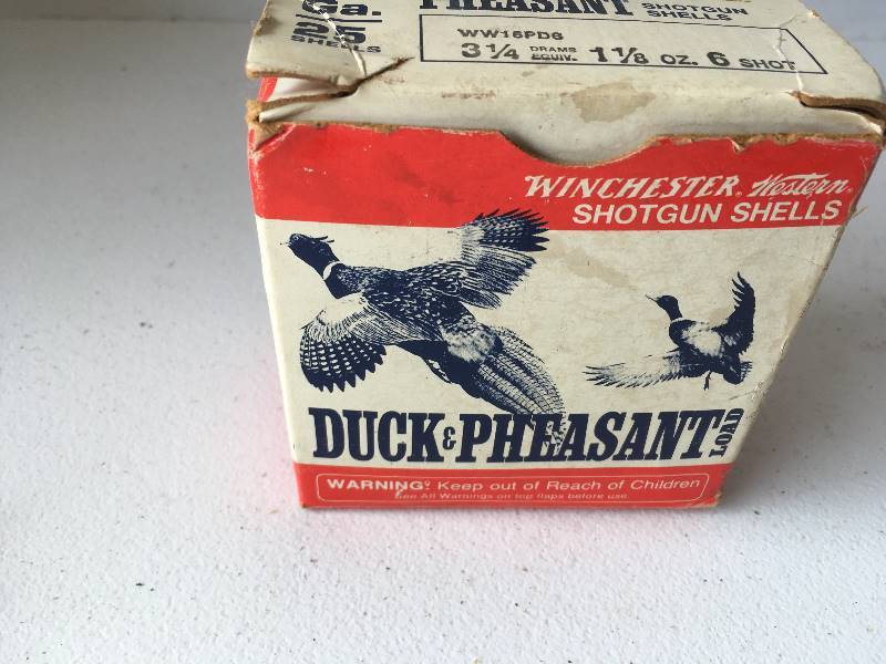 lot 127 image: 2 34 16 Ga Shells Winchester Western