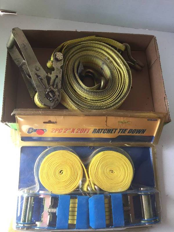 lot 143 image: Ratchet Tie Downs