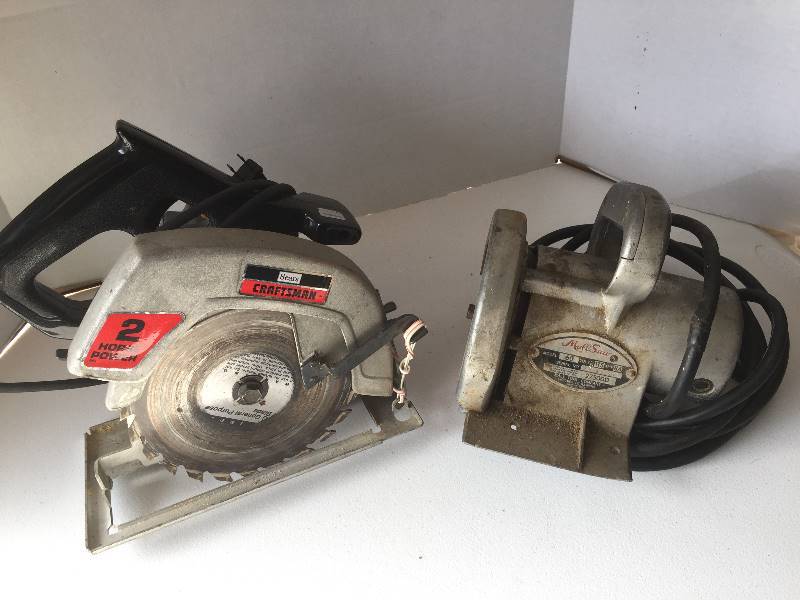 lot 148 image: Circular Saws - Craftsman & Mall Saw