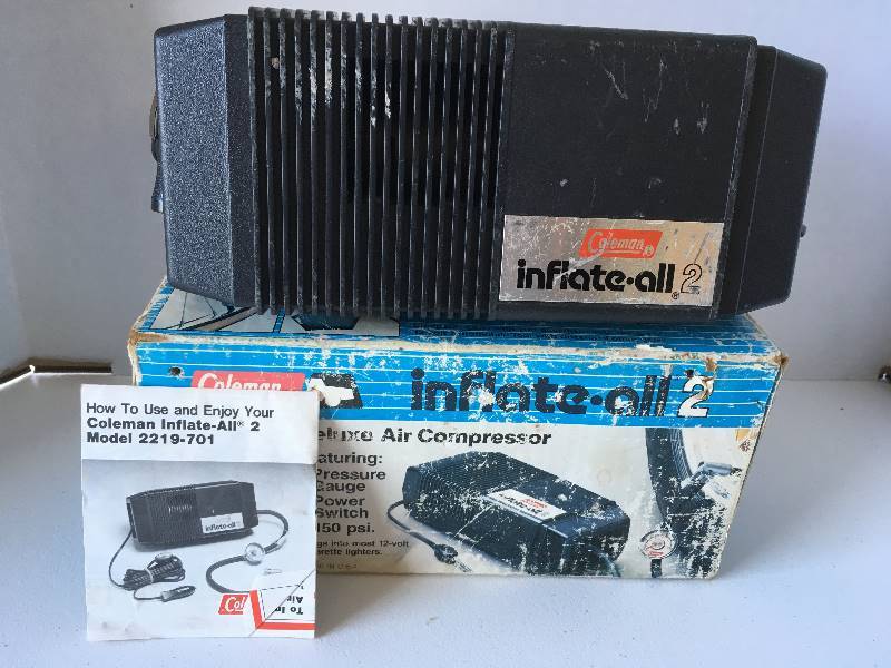 lot 24 image: Coleman Inflate-All Air Compressor