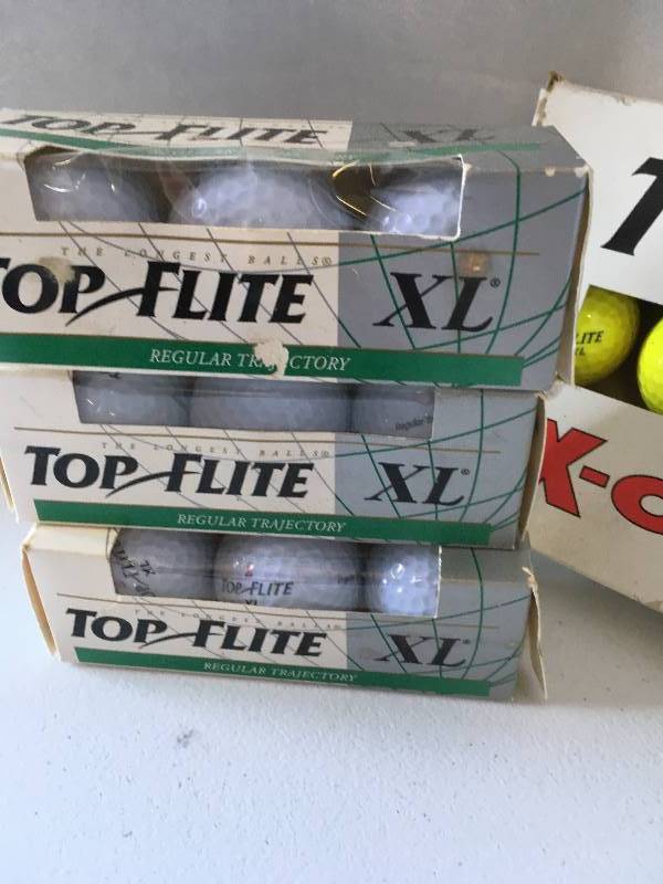 lot 25 image: Golf Balls - Top Flite & Pinnacle Gold