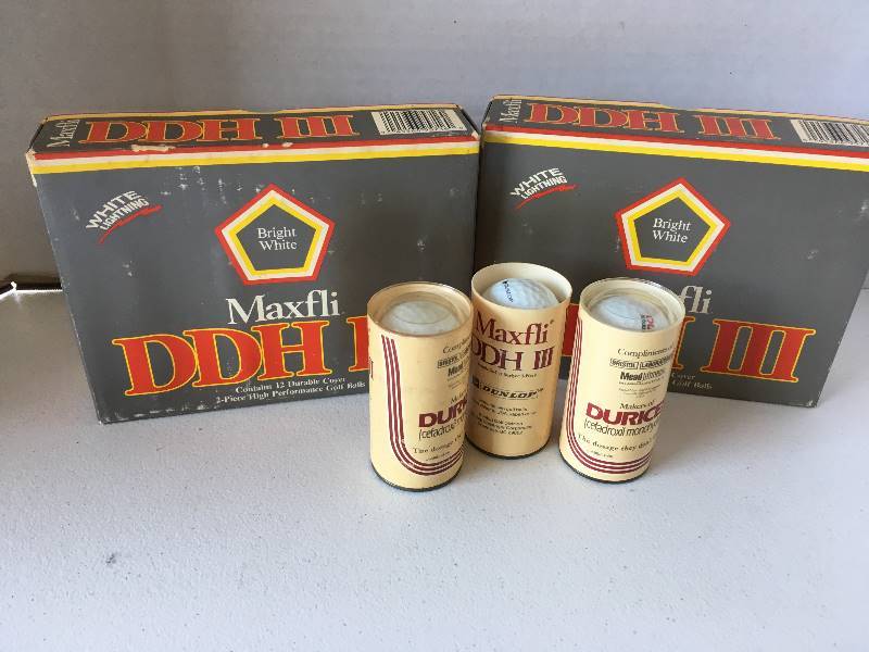 lot 27 image: Golf Balls - Maxfli DDH III