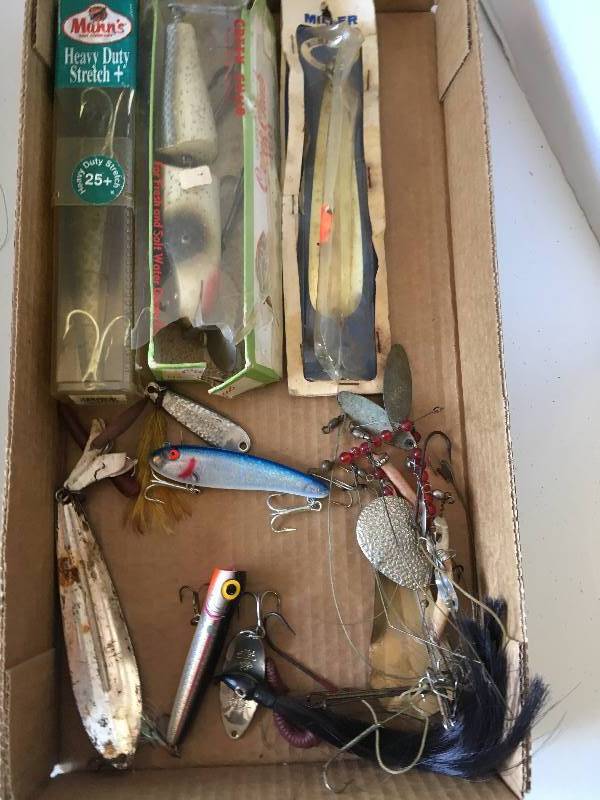 lot 10 image: Fishing Lures - Creek Chubb, more