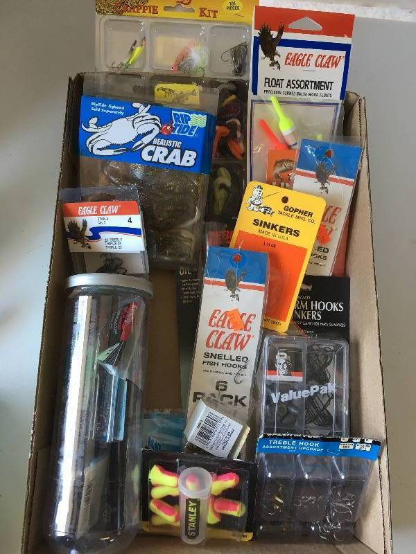 lot 51 image: Fishing Lures, Weights, More