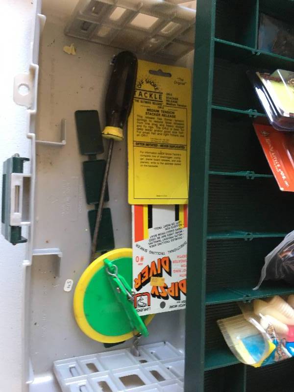 lot 53 image: Plano Fishing Tackle Box & Contents