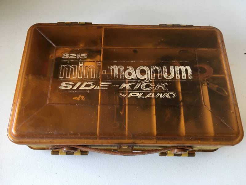 lot 54 image: Plano Side Kick Tackle Box & Contents