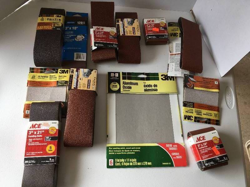 lot 104 image: Sandpaper Lot