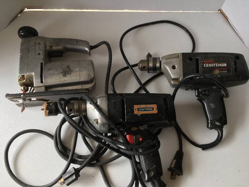 lot 108 image: Craftsman Drills & Saw