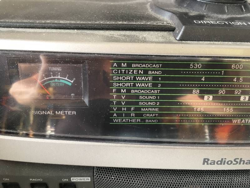lot 151 image: RadioShack Radio AM, Citizen, Short Wave, FM, Weather, Marine, more