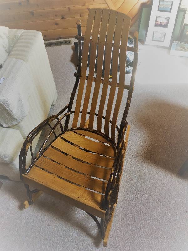 lot 205 image: Rocker - Bentwood - Twig
