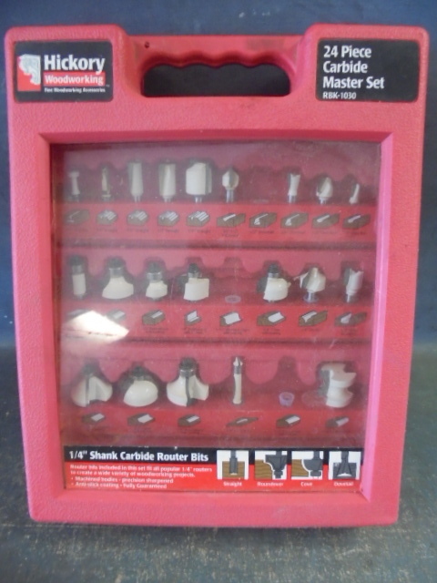 21 Piece Router Bits