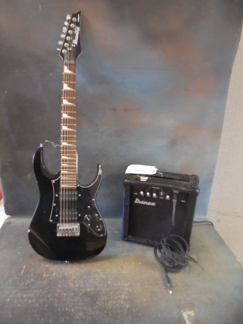 Electric Guitar and Amplifier