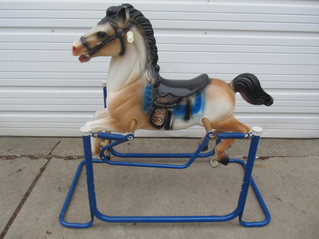 large bouncy horse