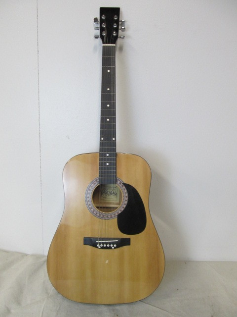 lot 109 image: Burswood Acoustic Guitar - Signed by Esteban