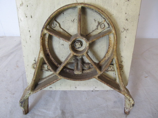 lot 145 image: Antique Wall Mounting Ironing Board wHardware