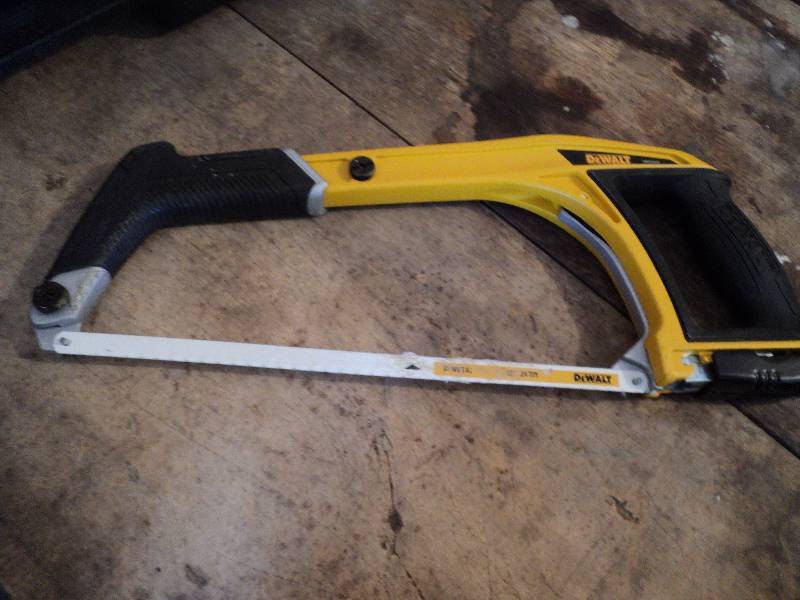 DeWalt hack saw...