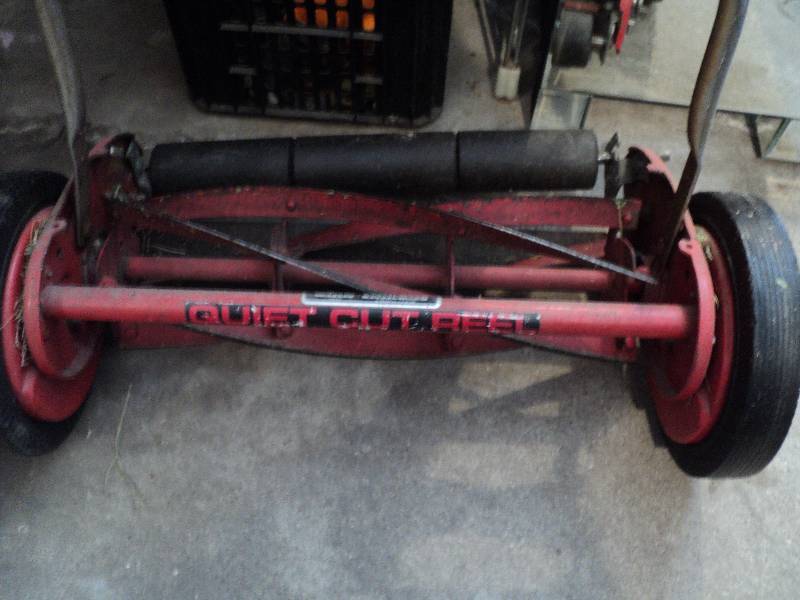 mower...