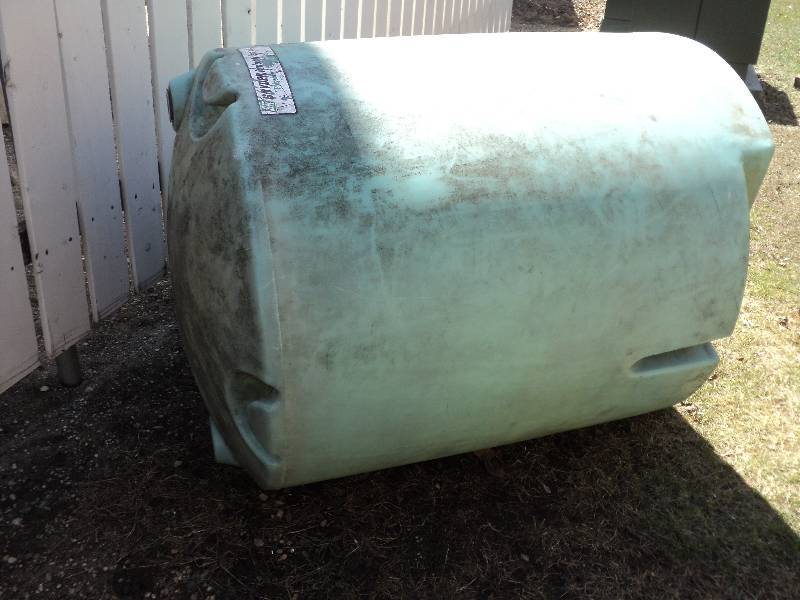 medium sized poly tank...