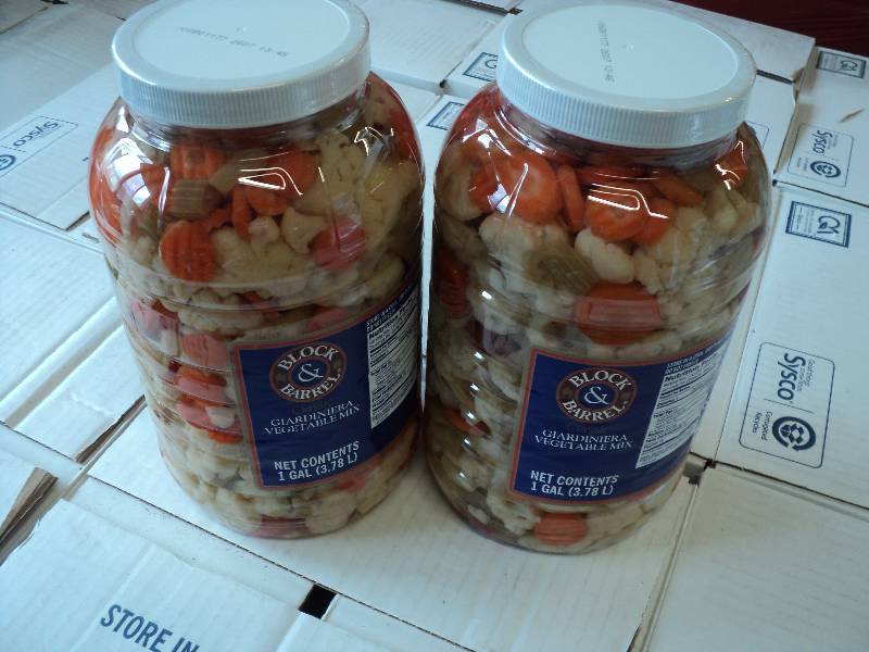 Giardiniera vegetable mix - 2 1 gal...