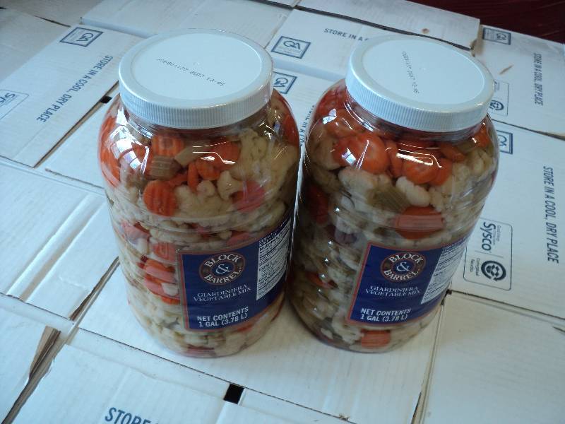 Giardiniera vegetable mix - 2 1 gal...