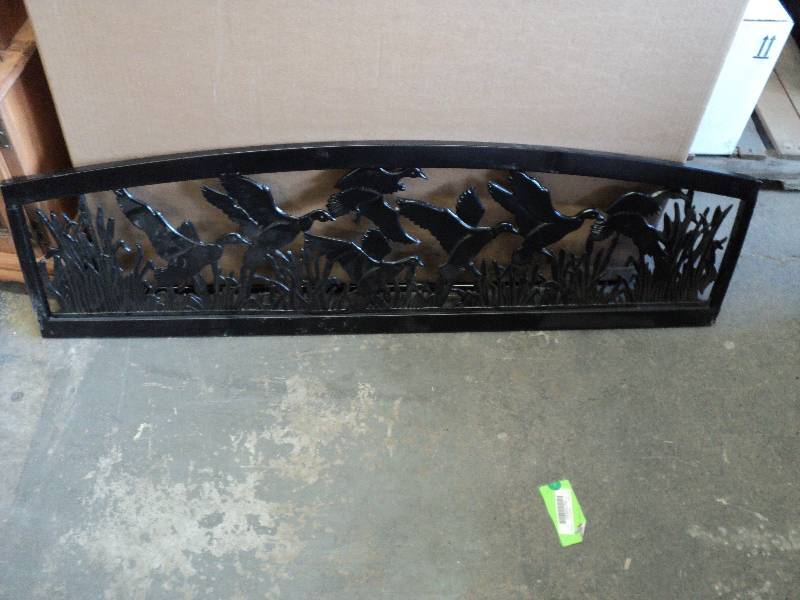 cast iron outdoor scene - 47 x 14...