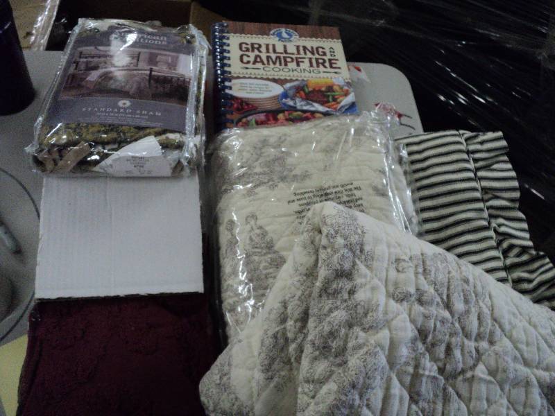 5 pillow shams and grilling cookboo...
