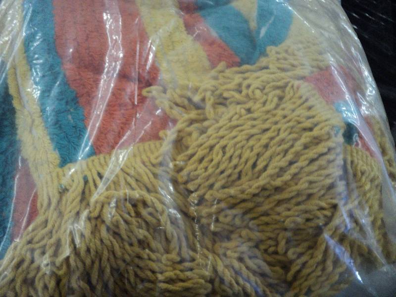 twin size chenille bedspread...