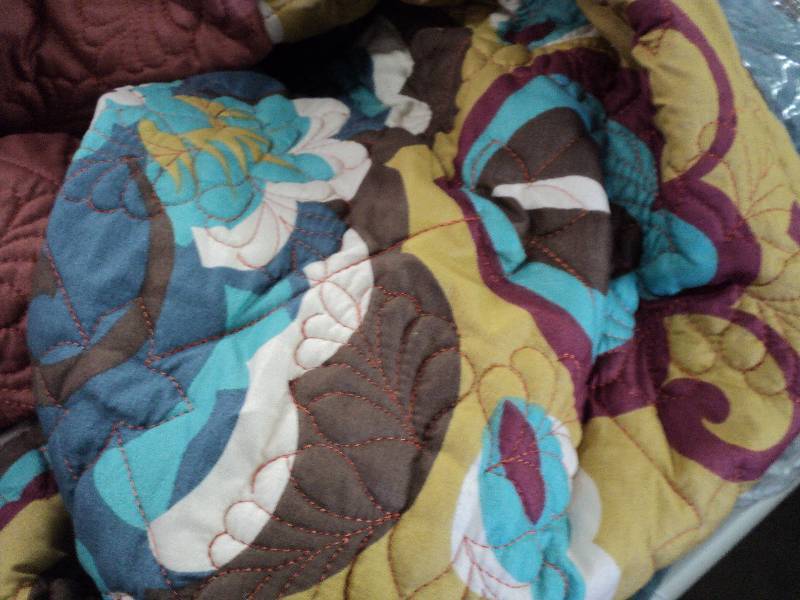 queen size bedspread with bedskirt...