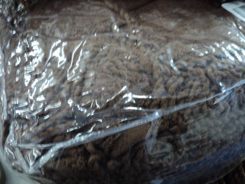 brown full size chenille bedspread ...
