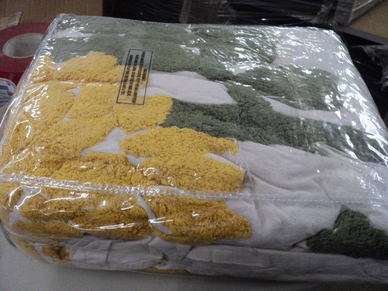 queen size autumn garden cotton bed...
